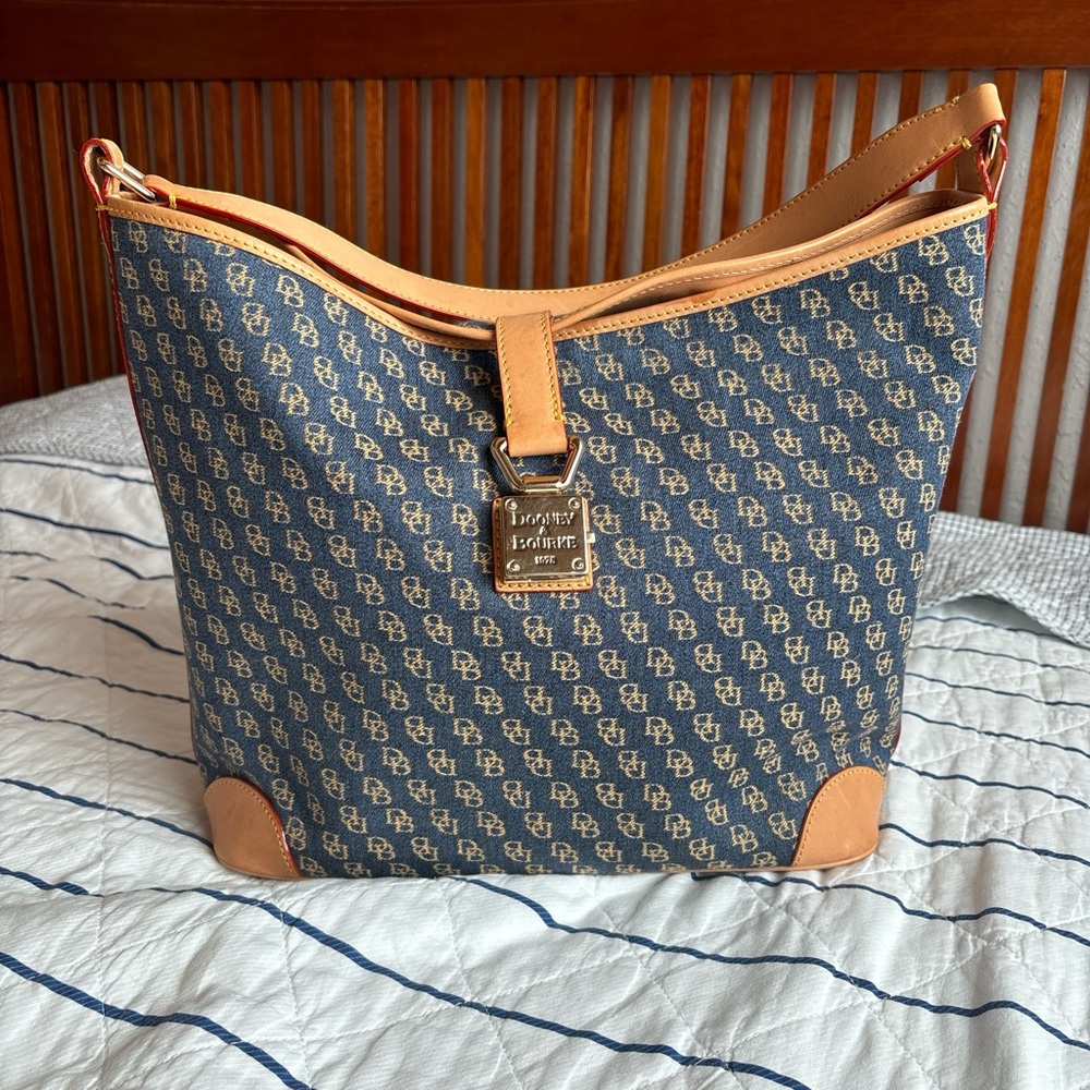 Dooney & Burke large canvas tote bag